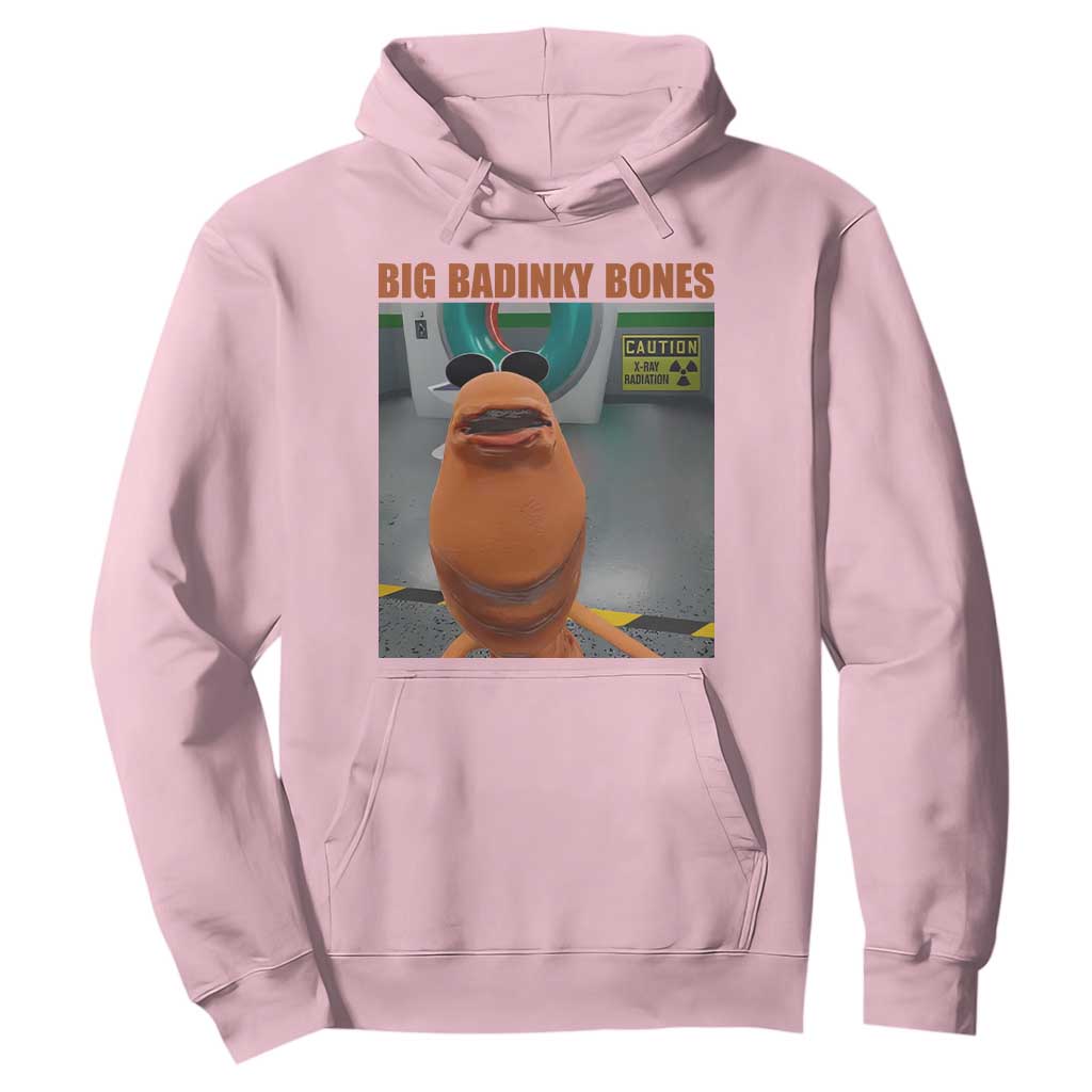 Marcus The Worm Meme Hoodie Big Badinky Bones TS14 Light Pink Print Your Wear