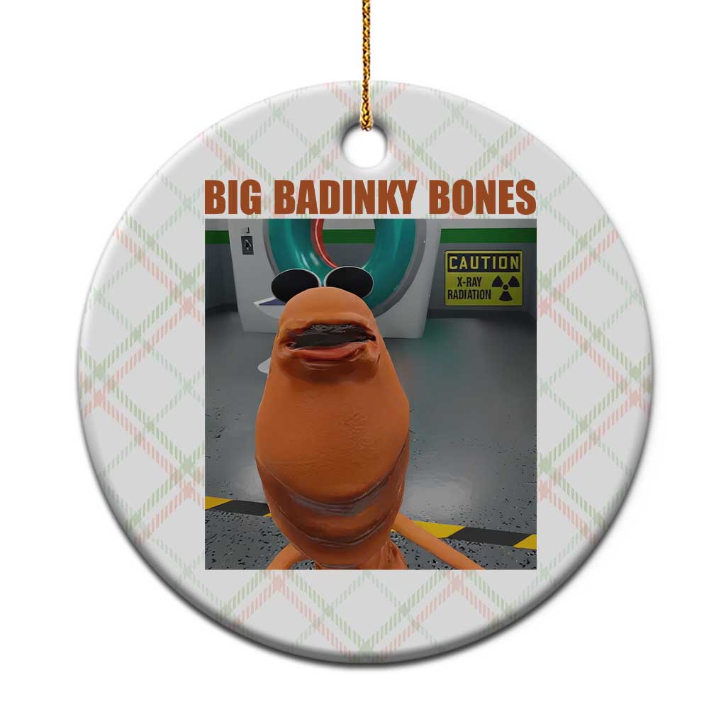 Marcus The Worm Meme Ceramic Ornament Big Badinky Bones TS14 1pc Christmas Plaid Print Your Wear