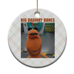 Marcus The Worm Meme Ceramic Ornament Big Badinky Bones TS14 1pc Christmas Plaid Print Your Wear