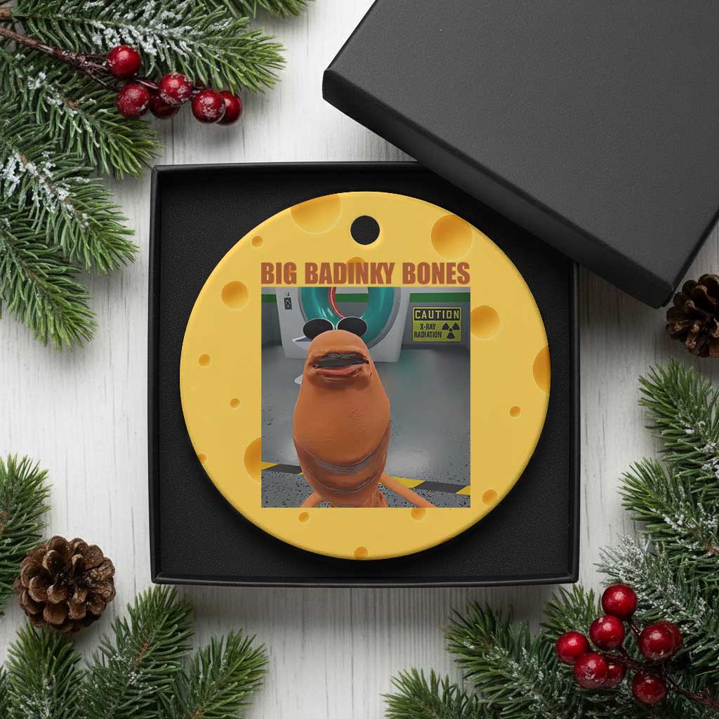 Marcus The Worm Meme Ceramic Ornament Big Badinky Bones TS14 1pc Yellow Cheese Print Your Wear