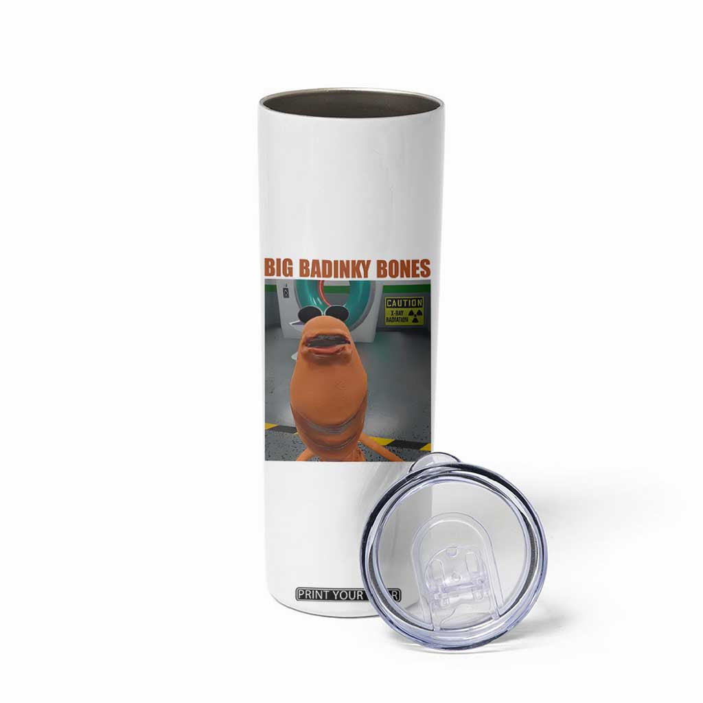 Marcus The Worm Meme Skinny Tumbler Big Badinky Bones TS14 Print Your Wear