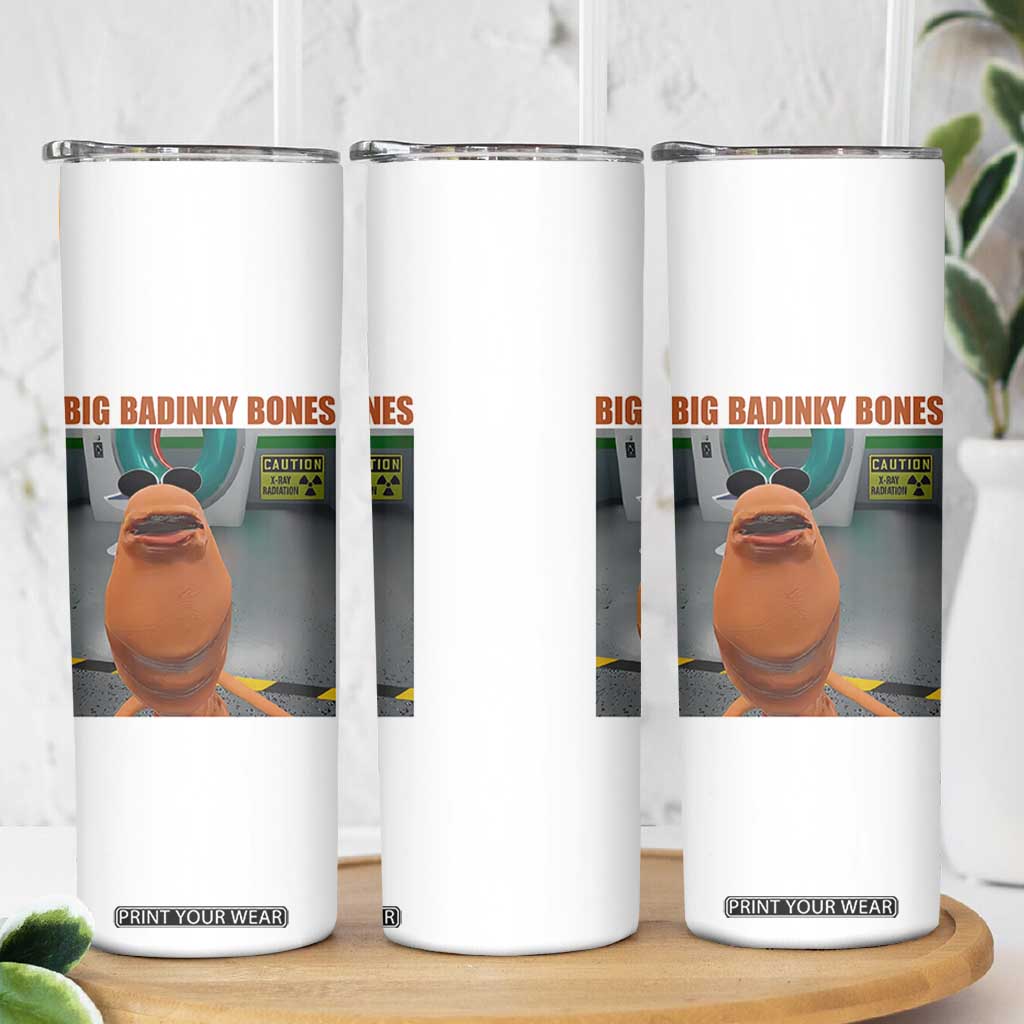 Marcus The Worm Meme Skinny Tumbler Big Badinky Bones TS14 Print Your Wear