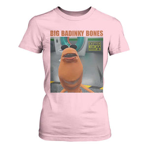 Marcus The Worm Meme T Shirt For Women Big Badinky Bones TS14 Light Pink Print Your Wear