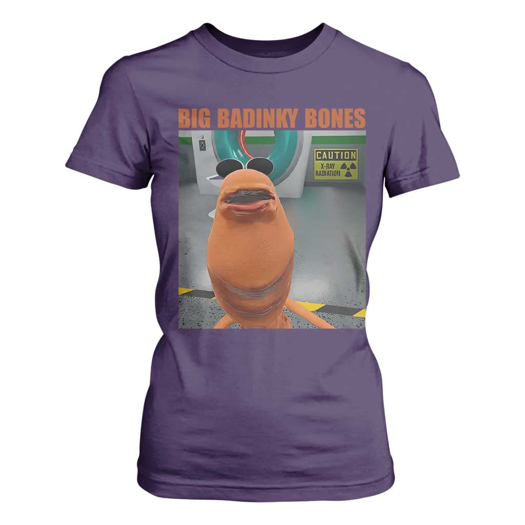 Marcus The Worm Meme T Shirt For Women Big Badinky Bones TS14 Purple Print Your Wear
