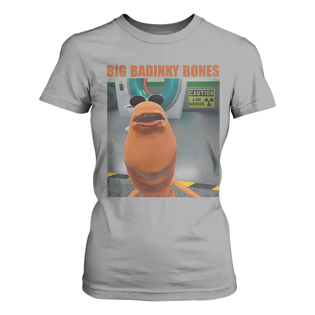 Marcus The Worm Meme T Shirt For Women Big Badinky Bones TS14 Sport Gray Print Your Wear