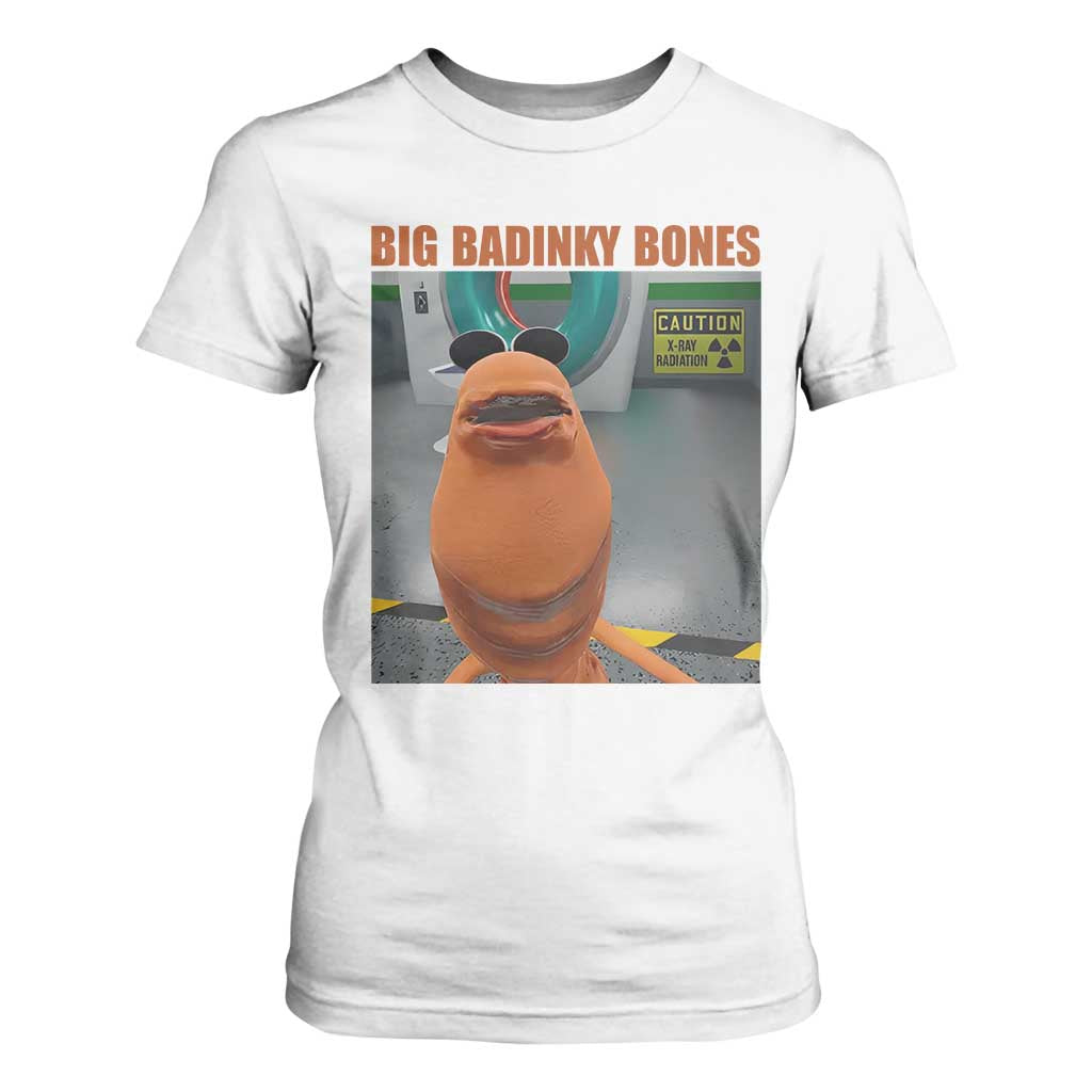 Marcus The Worm Meme T Shirt For Women Big Badinky Bones TS14 White Print Your Wear