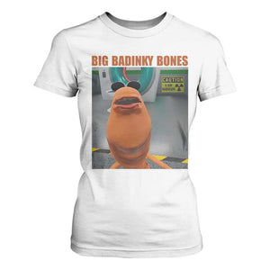Marcus The Worm Meme T Shirt For Women Big Badinky Bones TS14 White Print Your Wear
