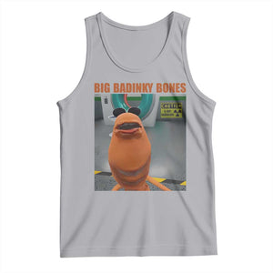 Marcus The Worm Meme Tank Top Big Badinky Bones TS14 Athletic Heather Print Your Wear