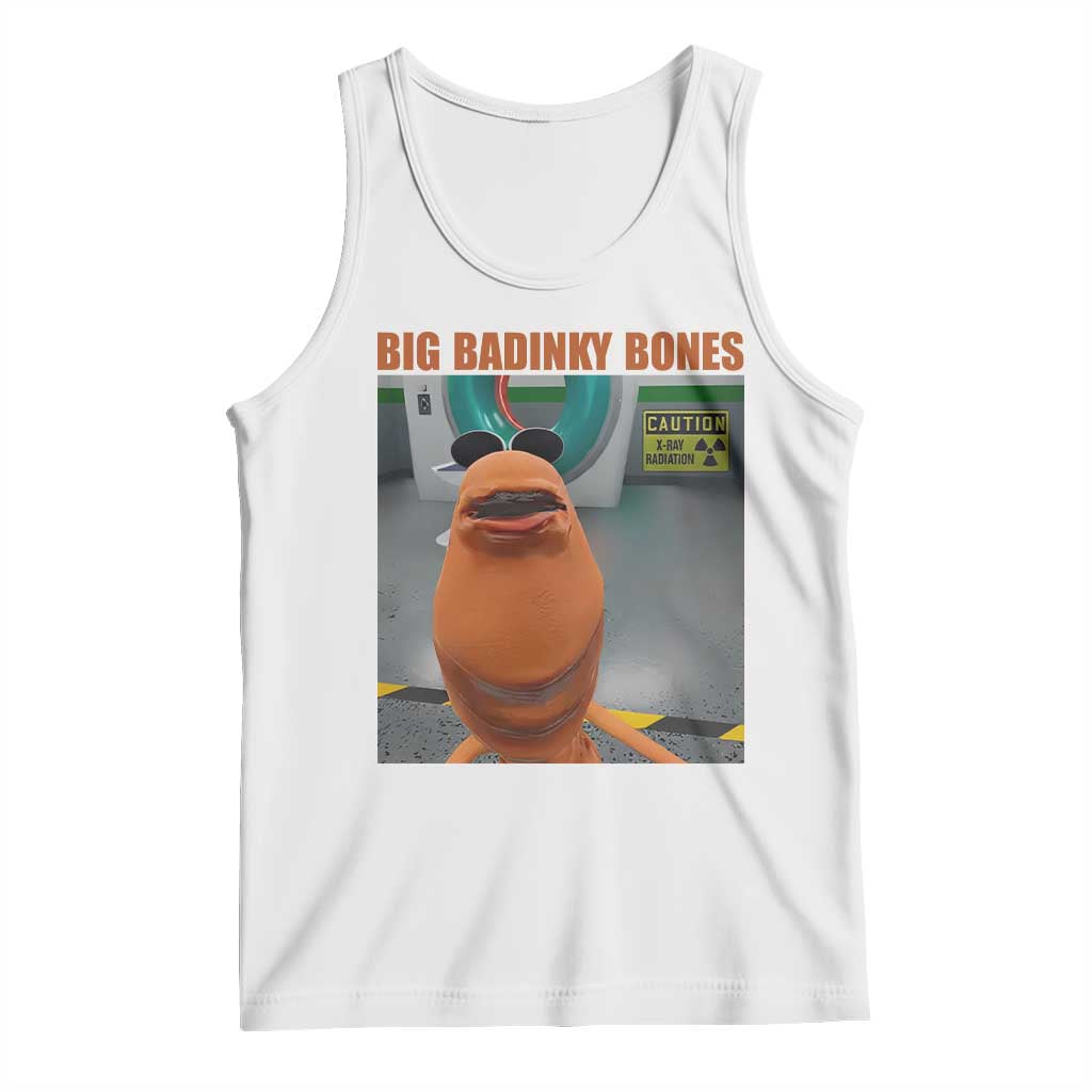 Marcus The Worm Meme Tank Top Big Badinky Bones TS14 White Print Your Wear