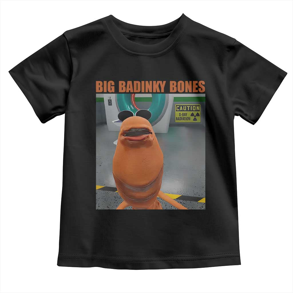 Marcus The Worm Meme Toddler T Shirt Big Badinky Bones TS14 Black Print Your Wear