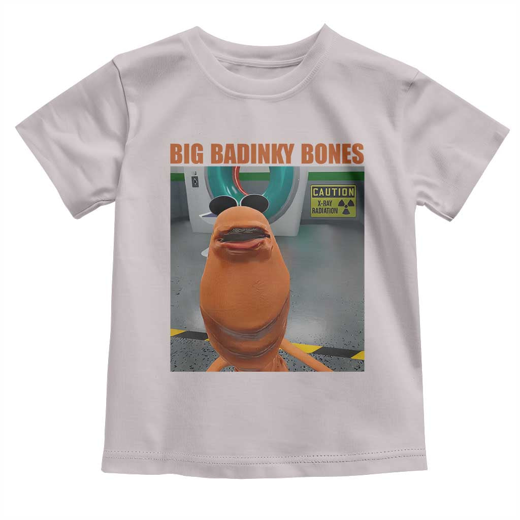Marcus The Worm Meme Toddler T Shirt Big Badinky Bones TS14 Ice Gray Print Your Wear
