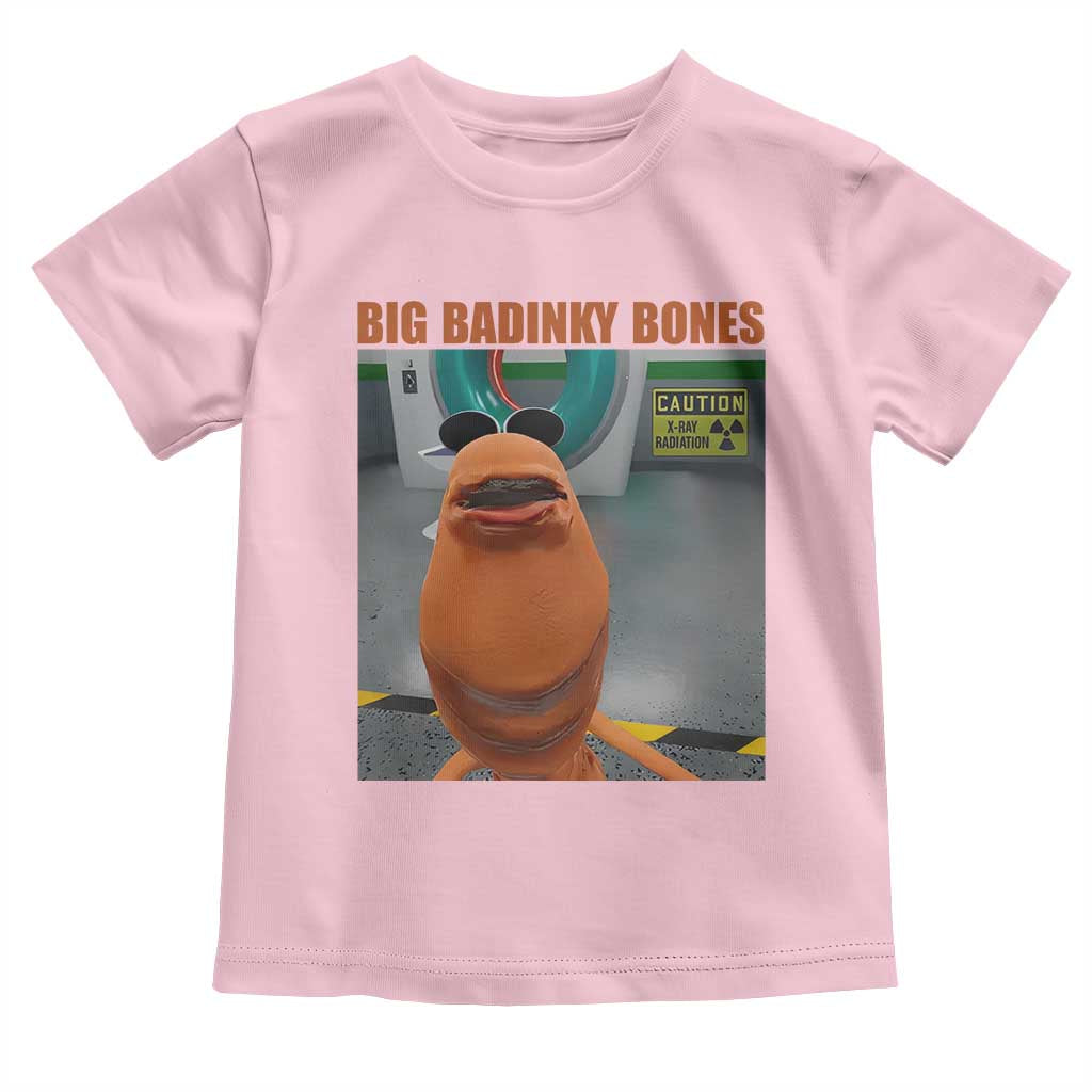 Marcus The Worm Meme Toddler T Shirt Big Badinky Bones TS14 Light Pink Print Your Wear