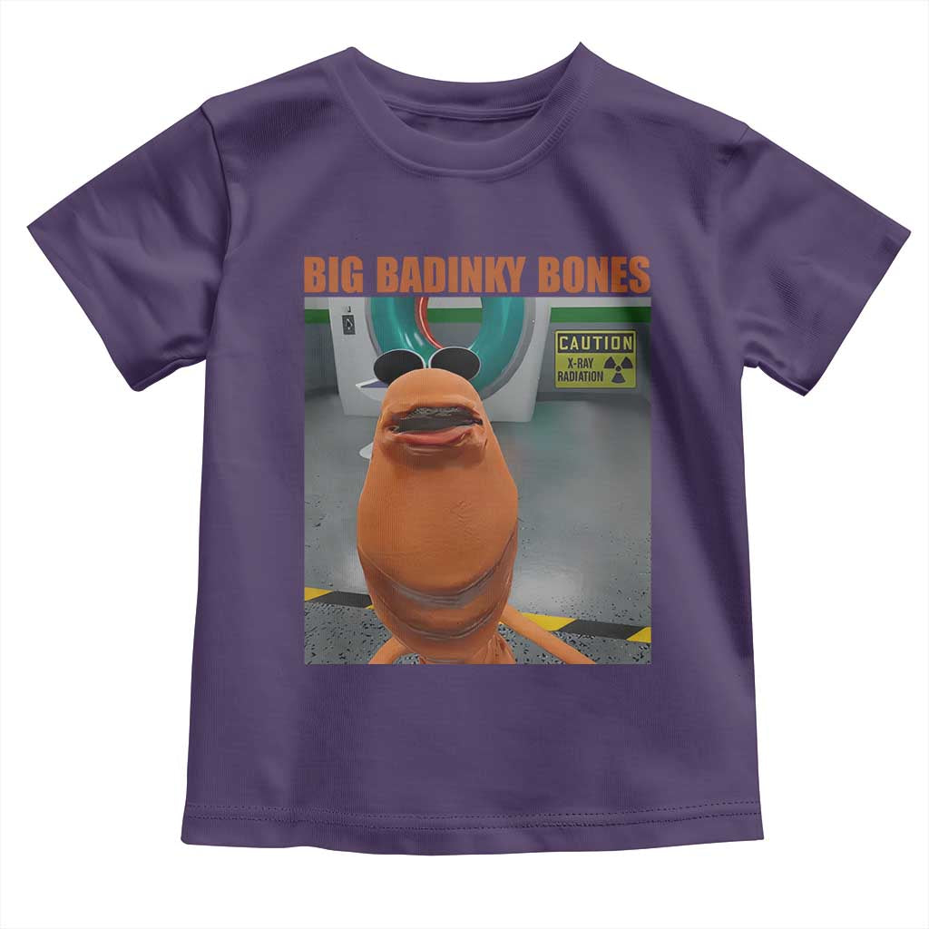 Marcus The Worm Meme Toddler T Shirt Big Badinky Bones TS14 Purple Print Your Wear
