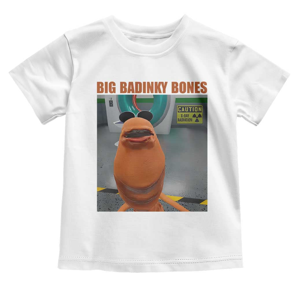 Marcus The Worm Meme Toddler T Shirt Big Badinky Bones TS14 White Print Your Wear