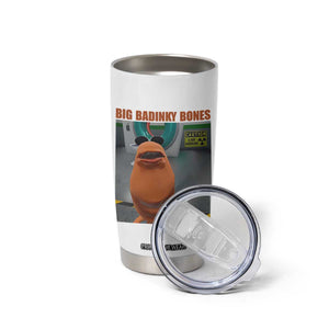 Marcus The Worm Meme Tumbler Cup Big Badinky Bones TS14 Print Your Wear
