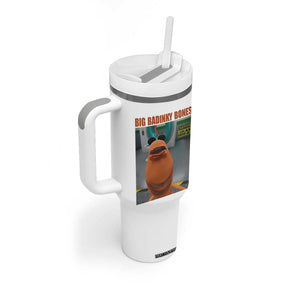 Marcus The Worm Meme Tumbler With Handle Big Badinky Bones TS14 Print Your Wear