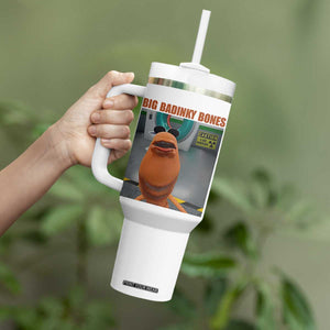Marcus The Worm Meme Tumbler With Handle Big Badinky Bones TS14 Print Your Wear
