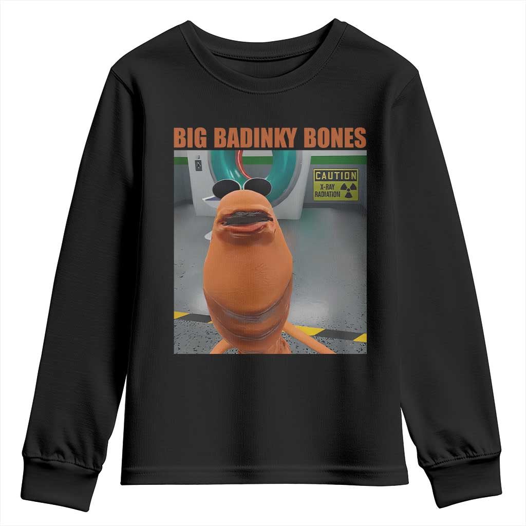 Marcus The Worm Meme Youth Sweatshirt Big Badinky Bones TS14 Black Print Your Wear
