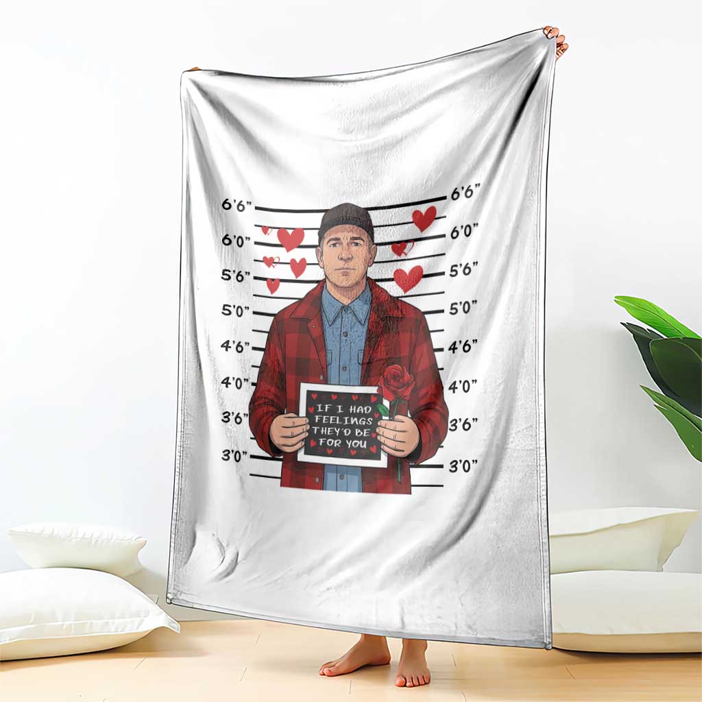 Ed Gein Valentine Meme Throw Blanket Funny Horror Movie TS14 Print Your Wear