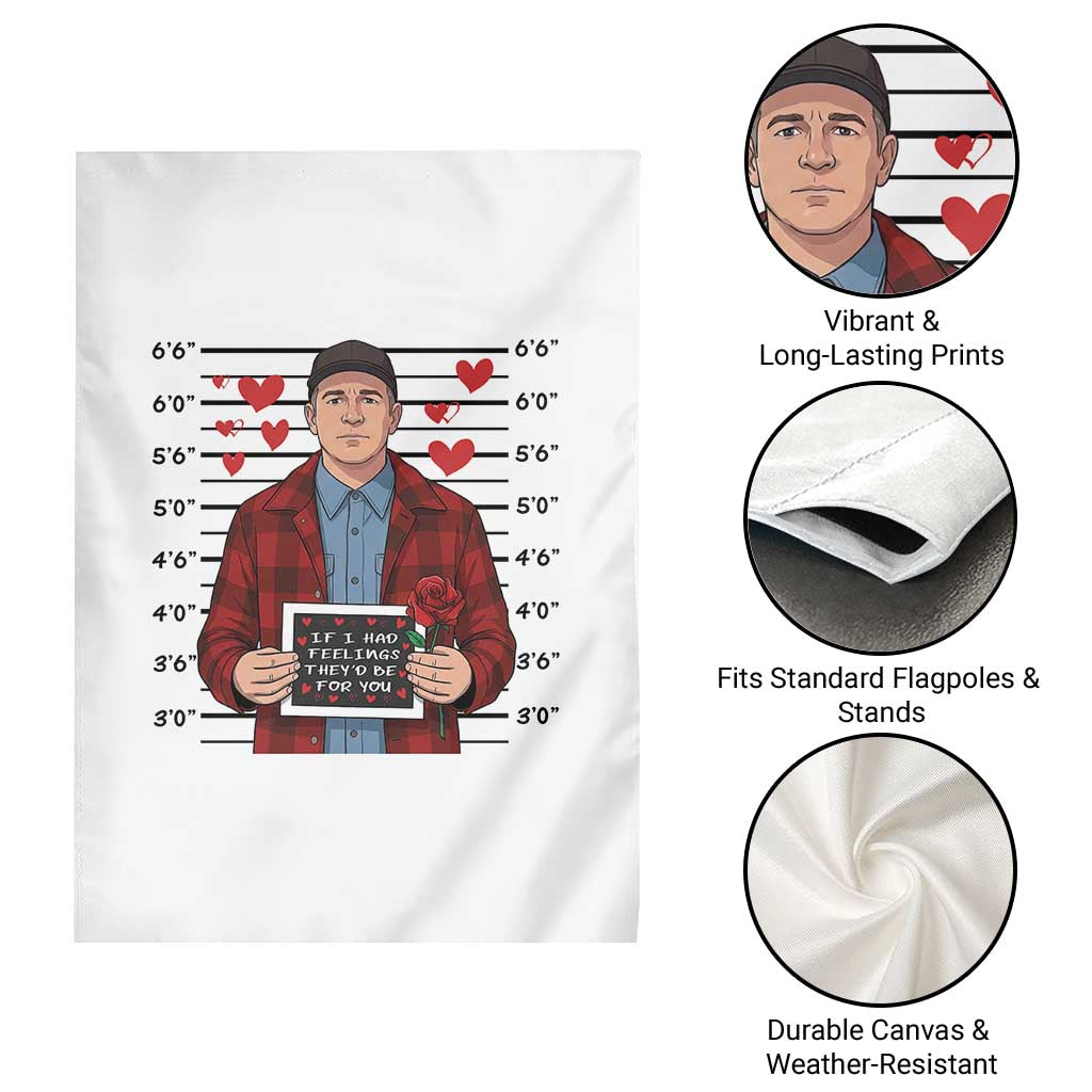 Ed Gein Valentine Meme Garden Flag Funny Horror Movie TS14 Print Your Wear