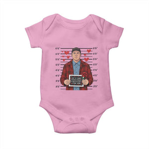 Ed Gein Valentine Meme Baby Onesie Funny Horror Movie TS14 Light Pink Print Your Wear