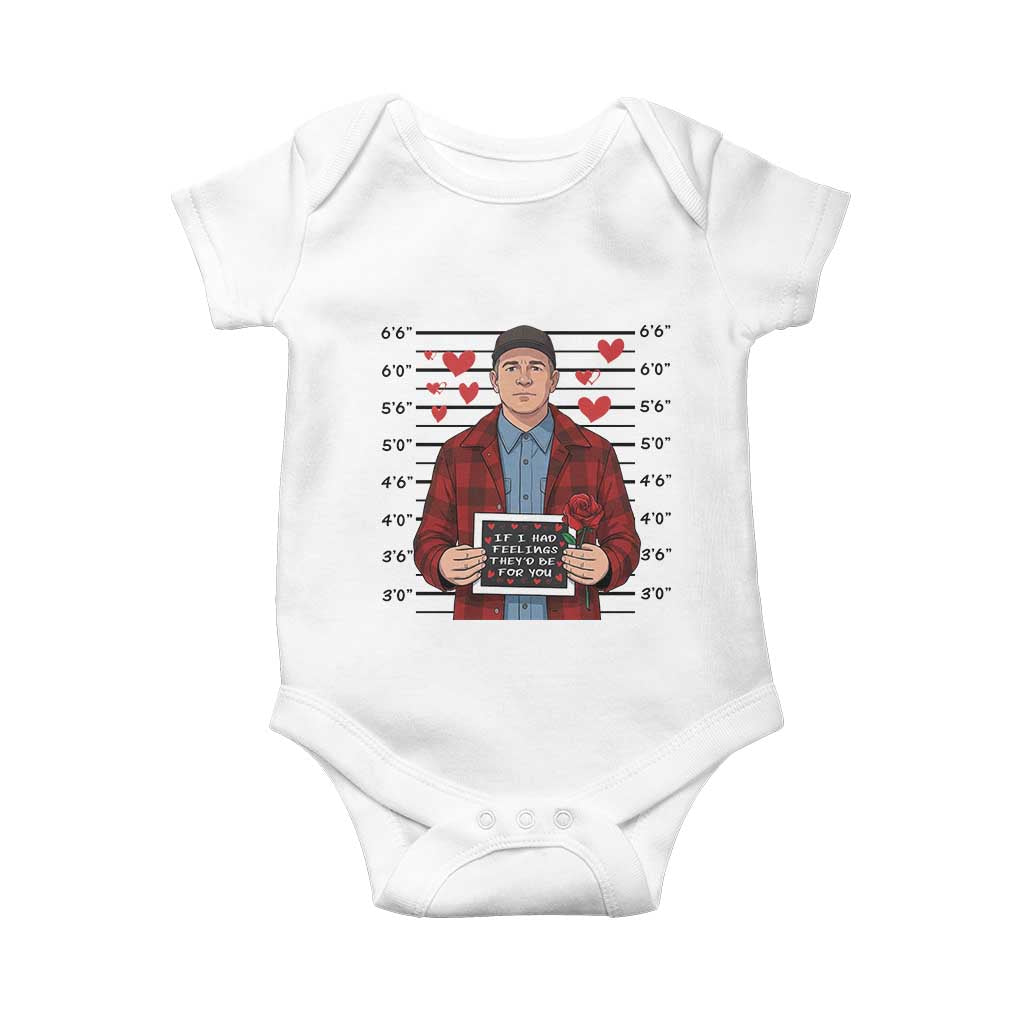 Ed Gein Valentine Meme Baby Onesie Funny Horror Movie TS14 White Print Your Wear