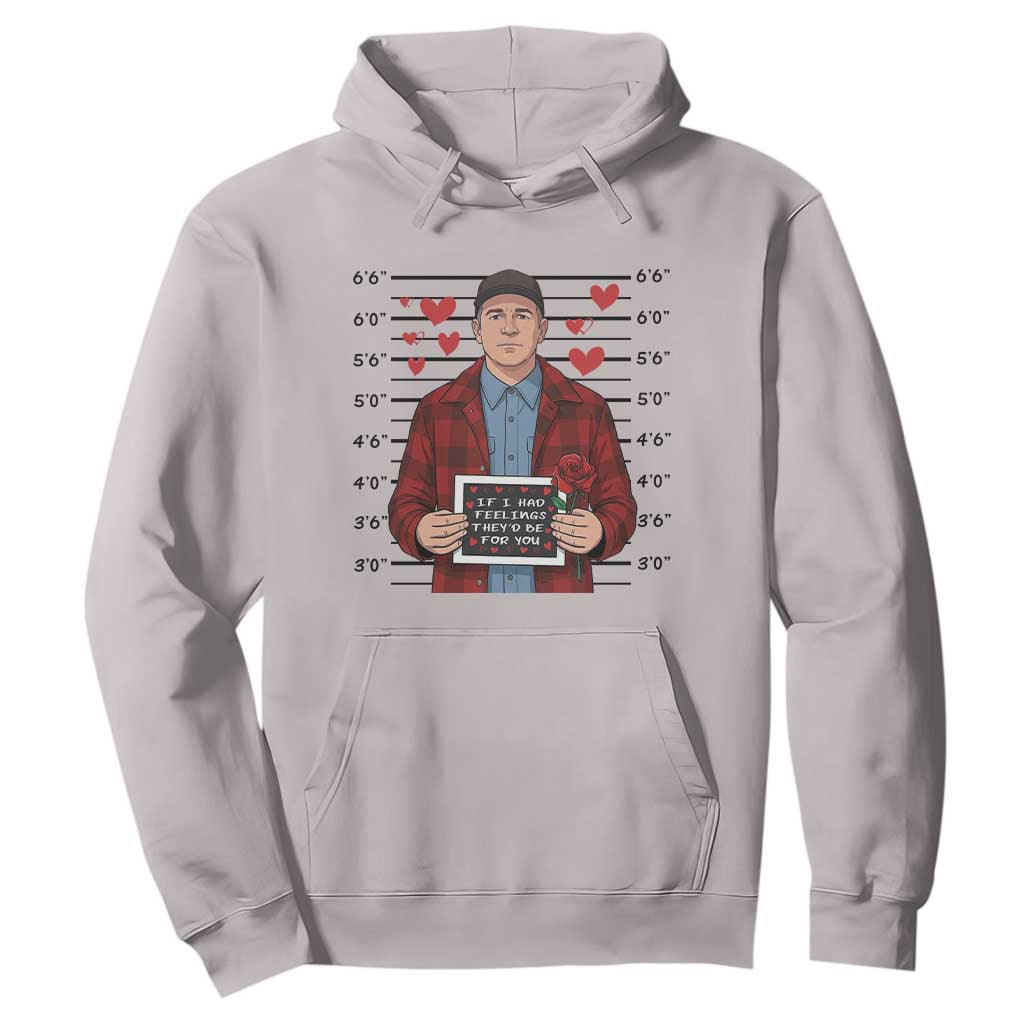 Ed Gein Valentine Meme Hoodie Funny Horror Movie TS14 Ice Gray Print Your Wear