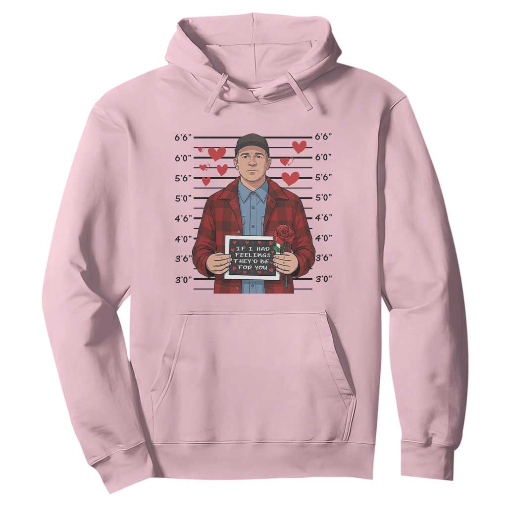 Ed Gein Valentine Meme Hoodie Funny Horror Movie TS14 Light Pink Print Your Wear