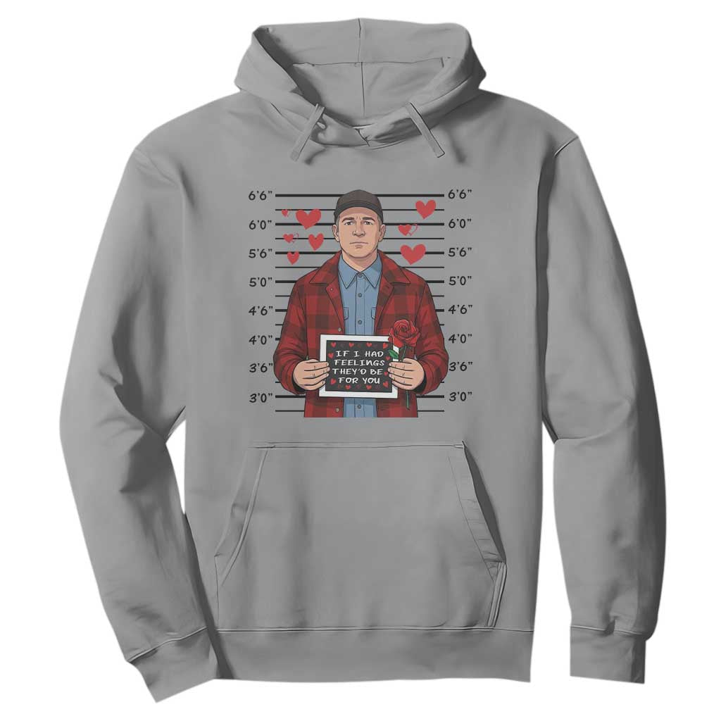 Ed Gein Valentine Meme Hoodie Funny Horror Movie TS14 Sport Gray Print Your Wear