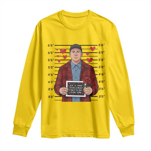 Ed Gein Valentine Meme Long Sleeve Shirt Funny Horror Movie TS14 Daisy Print Your Wear