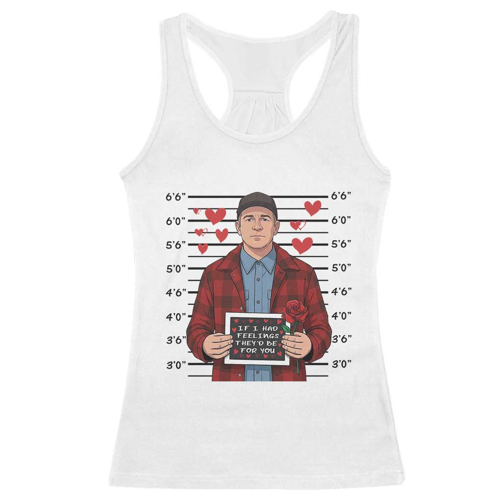 Ed Gein Valentine Meme Racerback Tank Top Funny Horror Movie TS14 White Print Your Wear