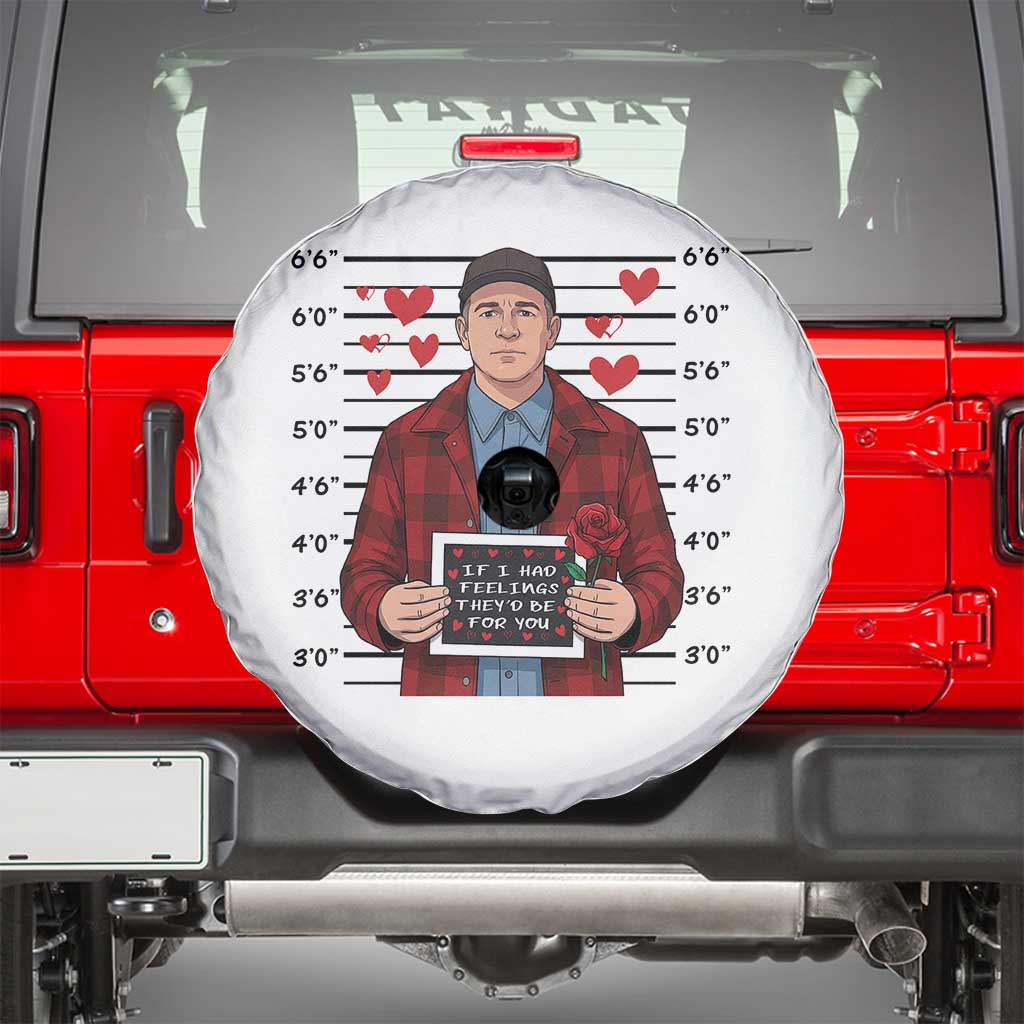 Ed Gein Valentine Meme Spare Tire Cover Funny Horror Movie TS14 White Print Your Wear