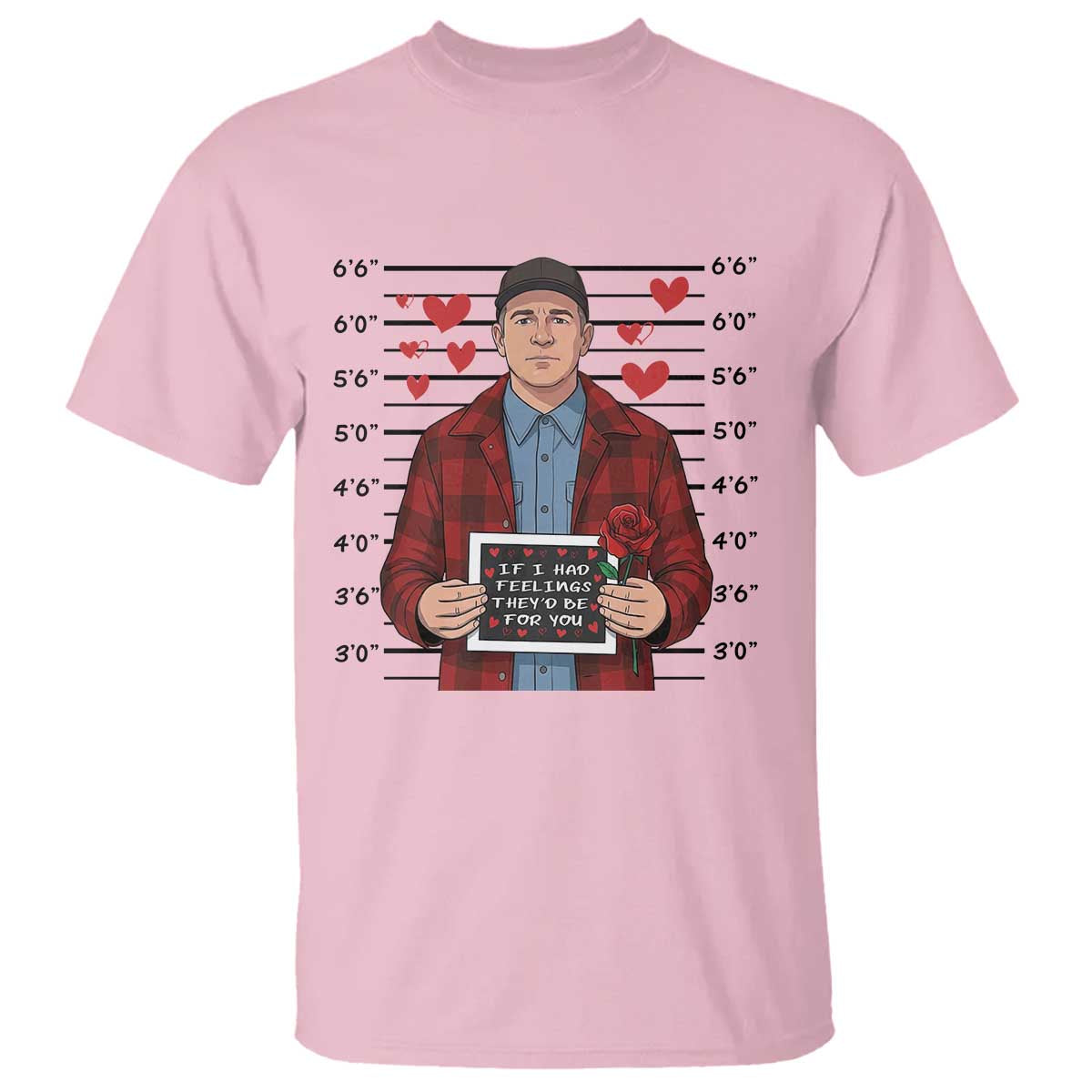 Ed Gein Valentine Meme T Shirt Funny Horror Movie TS14 Light Pink Print Your Wear