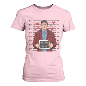 Ed Gein Valentine Meme T Shirt For Women Funny Horror Movie TS14 Light Pink Print Your Wear
