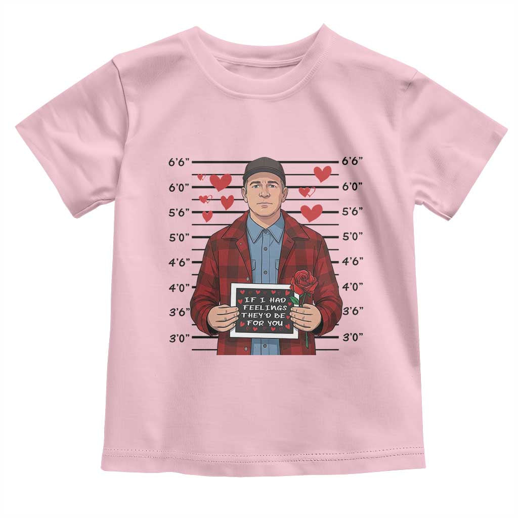 Ed Gein Valentine Meme Toddler T Shirt Funny Horror Movie TS14 Light Pink Print Your Wear