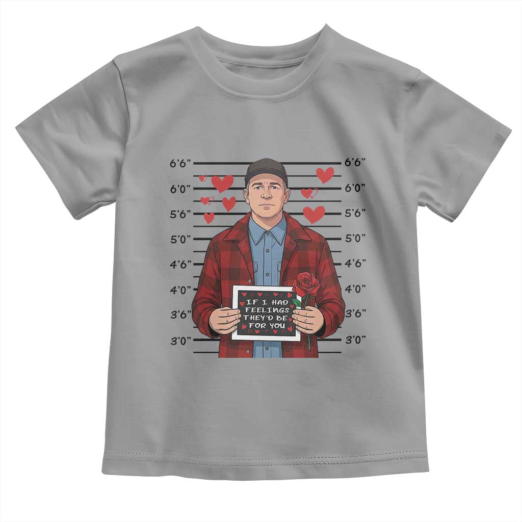 Ed Gein Valentine Meme Toddler T Shirt Funny Horror Movie TS14 Sport Gray Print Your Wear