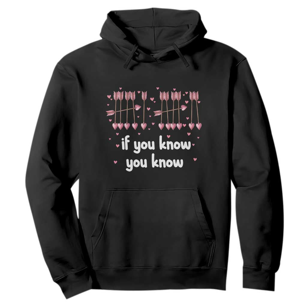 67 Valetines Meme Hoodie Funny Six Seven If You Know TS14 Black Print Your Wear