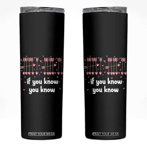 67 Valetines Meme Skinny Tumbler Funny Six Seven If You Know TS14 Black Print Your Wear
