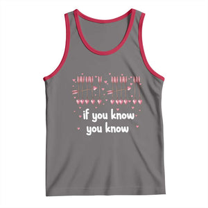 67 Valetines Meme Tank Top Funny Six Seven If You Know TS14 Deep Heather Red Print Your Wear