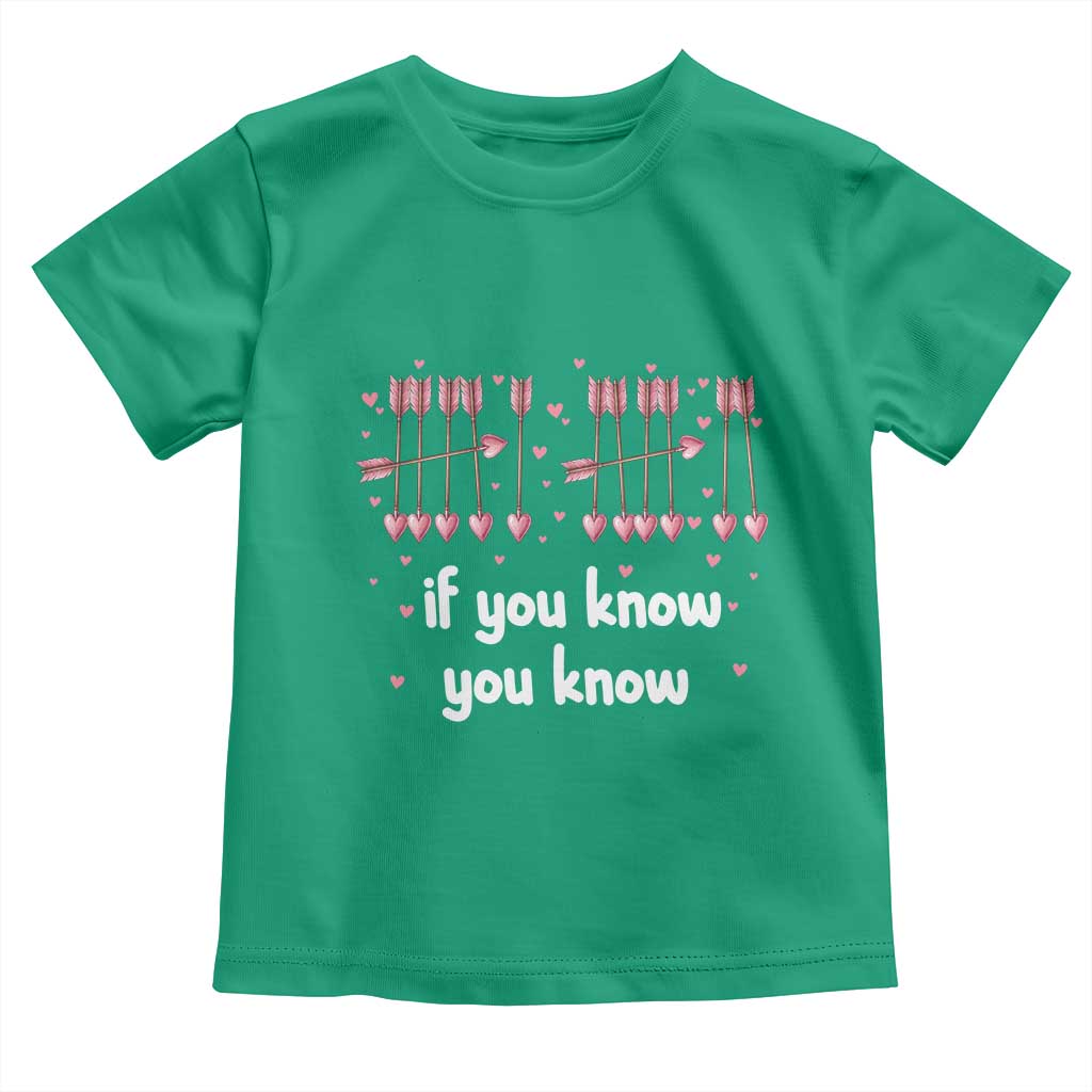 67 Valetines Meme Toddler T Shirt Funny Six Seven If You Know TS14 Irish Green Print Your Wear