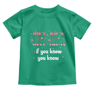 67 Valetines Meme Toddler T Shirt Funny Six Seven If You Know TS14 Irish Green Print Your Wear
