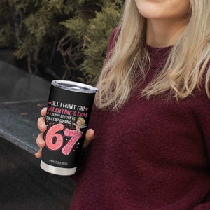 67 Valetines Meme Tumbler Cup Funny Teacher Sayings Six Seven TS14 Print Your Wear