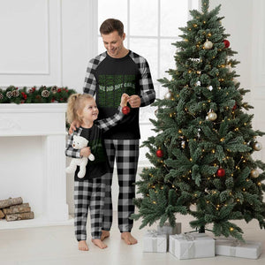 We Did Not Care Plaid Pajama Set Sarcastic Attitude TS14 White Plaid Print Your Wear