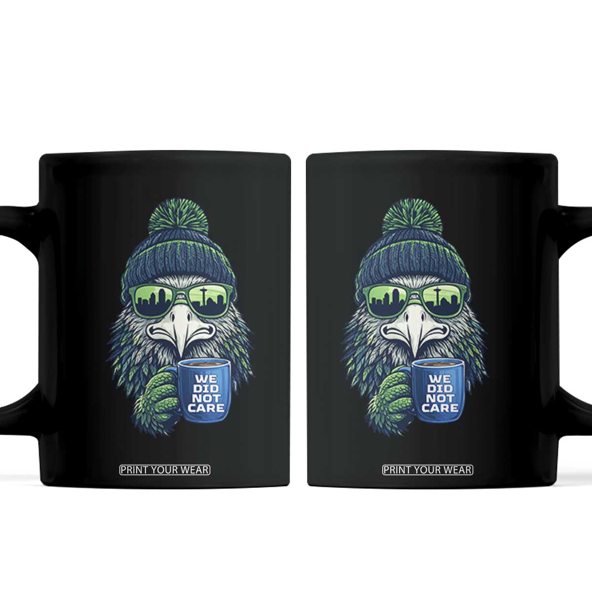 We Did Not Care Coffee Mug Seattle Championship Quote TS14 Black Print Your Wear
