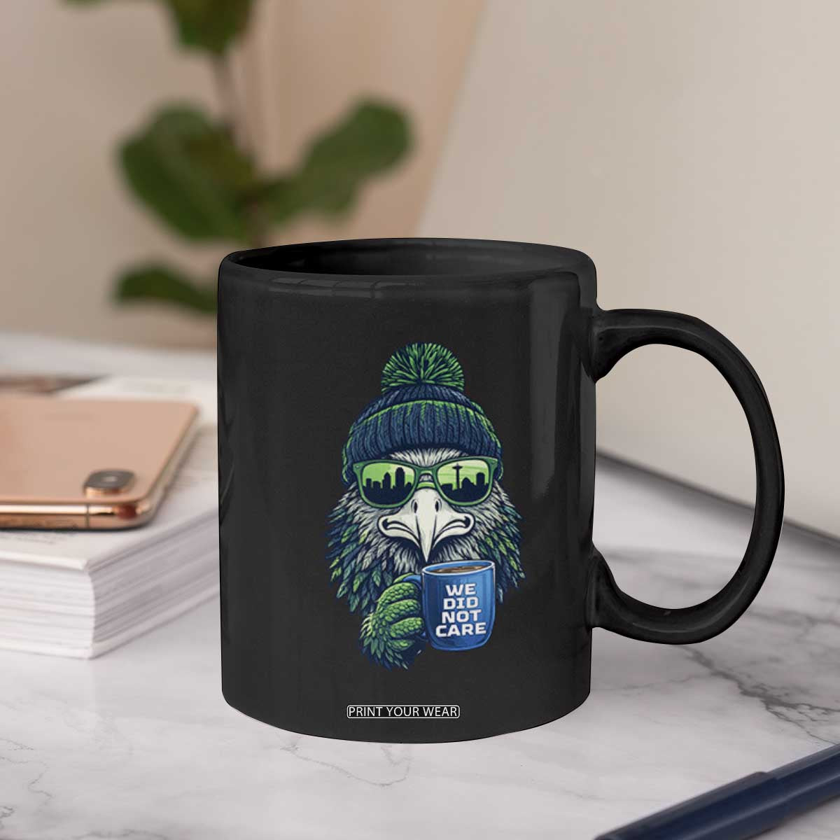 We Did Not Care Coffee Mug Seattle Championship Quote TS14 Print Your Wear