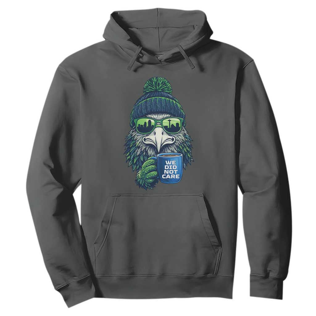 We Did Not Care Hoodie Seattle Championship Quote TS14 Dark Heather Print Your Wear