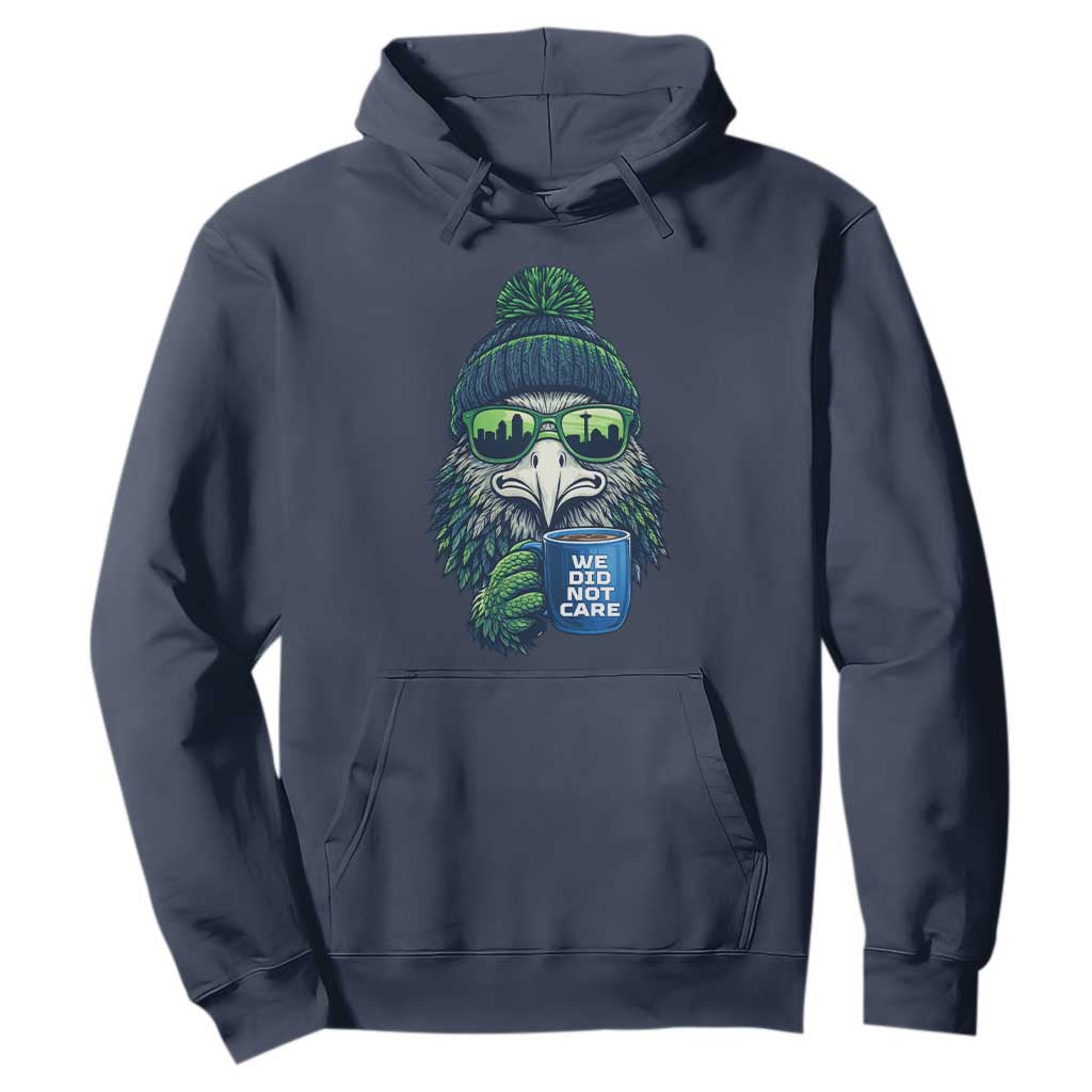 We Did Not Care Hoodie Seattle Championship Quote TS14 Navy Print Your Wear