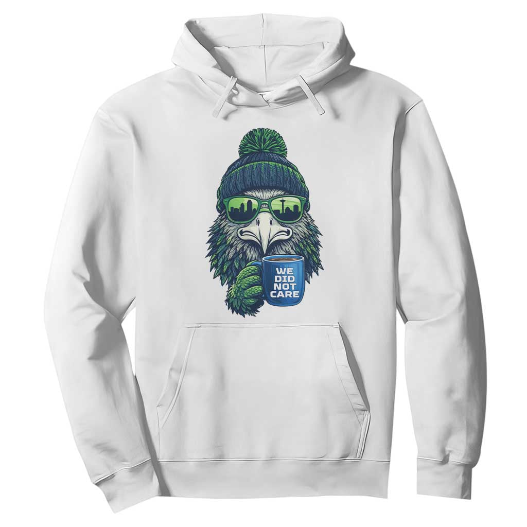 We Did Not Care Hoodie Seattle Championship Quote TS14 White Print Your Wear