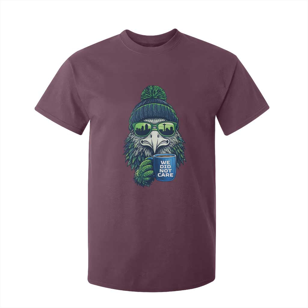 We Did Not Care T Shirt For Kid Seattle Championship Quote TS14 Maroon Print Your Wear