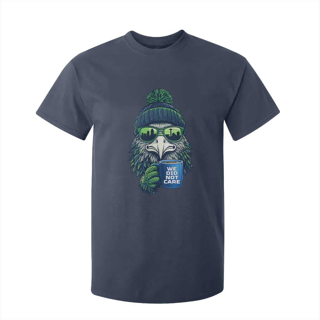We Did Not Care T Shirt For Kid Seattle Championship Quote TS14 Navy Print Your Wear